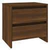 vidaXL Tables de chevet 2 pcs ch&ecirc;ne marron 45x34,5x44,5 cm