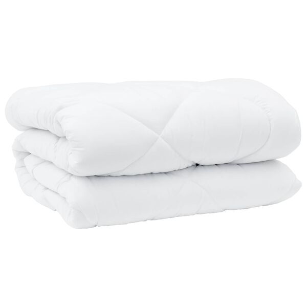 vidaXL Duvet d'hiver Blanc 240 x 222 x 5 cm Polyester
