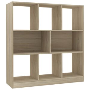vidaXL Biblioth&egrave;que Ch&ecirc;ne sonoma 97,5x29,5x100 cm Bois d'ing&eacute;nierie