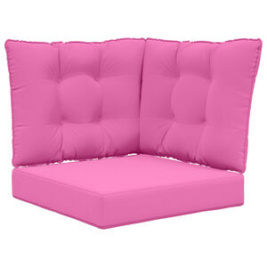 vidaXL Coussin de canap&eacute; d'ext&eacute;rieur Polyester Rose 50,5 x 50,5 cm