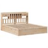 vidaXL Cadre de lit sans matelas 180x200 cm bois massif de pin