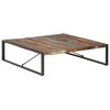 vidaXL Table basse 140x140x40 cm Bois de récupération solide