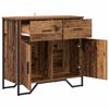 vidaXL Buffet avec tiroir Bois ancien 79,5 x 35,5 x 74,5 cm