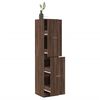 vidaXL Armoire apothicaire ch&ecirc;ne marron 40x41x174,5 cm bois ing&eacute;nierie