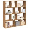 vidaXL Bibliothèque chêne artisanal 132x29x141,5 cm bois d'ingénierie