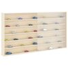vidaXL Vitrine Murale avec porte Beige 100 x 8,5 x 54 cm Contreplaqu&eacute;
