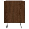 vidaXL Table de chevet ch&ecirc;ne marron 40x35x47,5 cm bois d&rsquo;ing&eacute;nierie