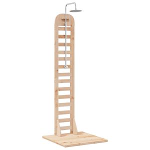 vidaXL Douche d'ext&eacute;rieur 223 cm Naturel