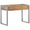 vidaXL Bureau 108x50x75 cm Bois de manguier brut