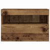 vidaXL Meuble TV mural Montage mural 2 pcs Bois ancien 60 x 30 x 40 cm