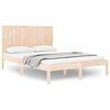 vidaXL Cadre de lit sans matelas 140x200 cm bois massif de pin