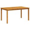 vidaXL Table de jardin 150x90x74 cm Bois d'acacia massif
