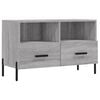 vidaXL Meuble TV Sonoma gris 80x36x50 cm Bois d'ing&eacute;nierie