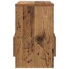 vidaXL &Eacute;tag&egrave;re &agrave; magazines 2 pcs Bois ancien 35 x 30 x 45 cm