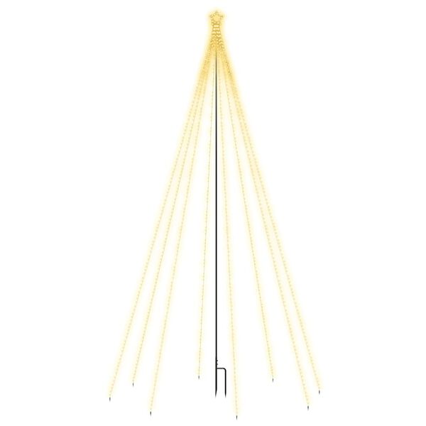 vidaXL Lumi&egrave;res d'arbre de No&euml;l Int&eacute;rieur/Ext&eacute;rieur 400 LED 2,5 m