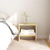 vidaXL Tables de chevet 2 pcs 40x30,5x40 cm Bois de sapin massif