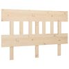vidaXL T&ecirc;te de lit 153,5x3x81 cm Bois massif de pin