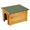 Kerbl Cabane pour rongeurs 45x32x27 cm Bois vitrifi&eacute;