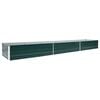 vidaXL Lit sur&eacute;lev&eacute; de jardin Acier galvanis&eacute; 480x80x45 cm Vert
