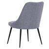 vidaXL Chaises &agrave; manger lot de 2 gris clair tissu