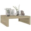 vidaXL Table basse Ch&ecirc;ne sonoma 100x100x35 cm Bois d'ing&eacute;nierie