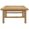 vidaXL Table de jardin 65x55x30 cm bambou