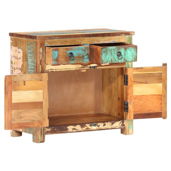 vidaXL Buffet 70x35x65 cm Bois de récupération massif