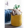 KidsDepot Ensemble de paniers 2 pcs Korbo L Coton Jaune