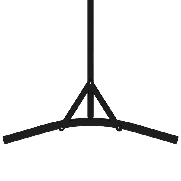 vidaXL Cloison de s&eacute;paration noir 175x180 cm tissu