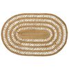 vidaXL Tapis de zone Naturel 122 x 183 cm Jute