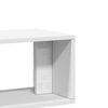 vidaXL Meubles TV 2 pcs blanc 100x30x50 cm bois d'ing&eacute;nierie