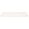 vidaXL Dessus de bureau blanc 100x50x2,5 cm bois massif de pin