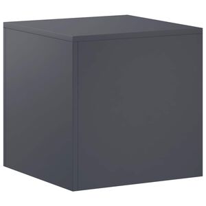 vidaXL Support de Plante Anthracite 40 x 40 x 40 cm Acier inoxydable