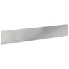 vidaXL Bordure de Pelouse 20 pc 100 x 18 cm Acier Argent&eacute;
