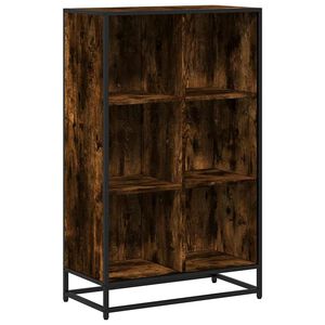 vidaXL Biblioth&egrave;que ch&ecirc;ne fum&eacute; 65,5x33x107,5 cm bois d'ing&eacute;nierie