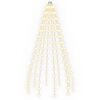 vidaXL Lumi&egrave;res pour sapin de No&euml;l 150 LED Blanc chaud 150 cm