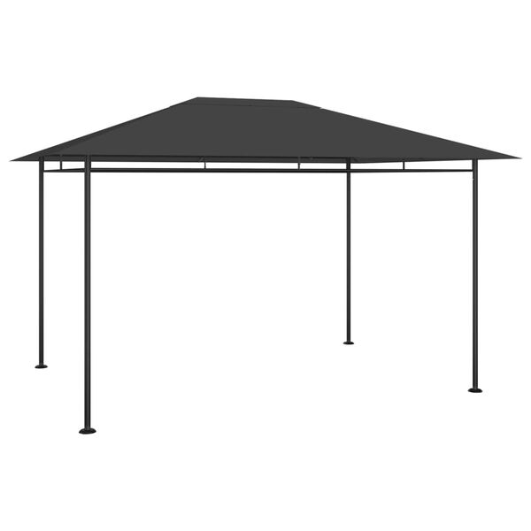 vidaXL Belv&eacute;d&egrave;re 384x281x270 cm Anthracite 180 g/m&sup2;