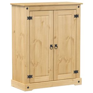 vidaXL Armoire &agrave; chaussures Corona 86x38,5x108 cm bois de pin massif
