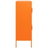 vidaXL Armoire de rangement Orange 80x35x101,5 cm Acier