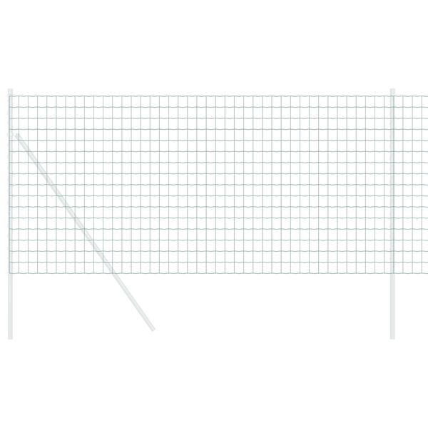 vidaXL Cl&ocirc;ture Euro Vert 1,4 x 10 m Fer rev&ecirc;tu de PVC