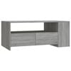 vidaXL Table basse sonoma gris 102x55x42 cm bois d'ing&eacute;nierie