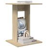 vidaXL Table d'appoint Ch&ecirc;ne Sonoma 45 x 40 x 62,5 cm