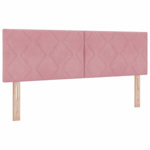vidaXL T&ecirc;te de lit Rose 160 cm Velours