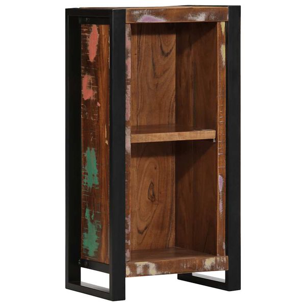 vidaXL Table de chevet 40x30x80 cm bois massif de r&eacute;cup&eacute;ration