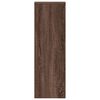 vidaXL Support pour plantes chêne brun 33x33x100 cm bois d'ingénierie