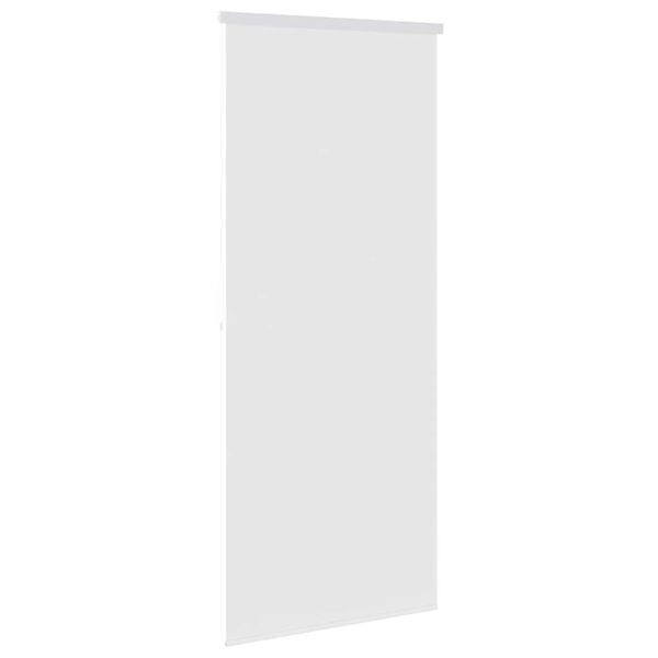 vidaXL Store roulant de douche 80x240 cm Blanc