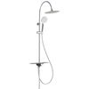 SCH&Uuml;TTE Ensemble de douche avec bac AQUASTAR chrome-anthracite