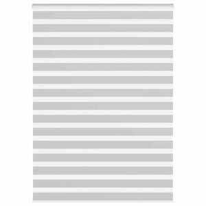 vidaXL Store z&egrave;bre gris clair largeur du tissu 150,9 cm polyester