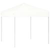 vidaXL Tente de r&eacute;ception pliable Blanc 2x2 m