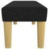 vidaXL Banc Noir 100x30x30 cm Tissu